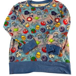 Bamboo Bliss crewneck French terry bamboo, Star Wars,‎ 4T, NWOT